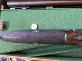 Magnificent Best French Pinfire made by Hedeline in Paris 1882 with Leopold Bernard Damascus Barrels and Case; a spectacular gun much original finish - 12 of 15