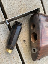 Devisme Big Game Rifle made for Lion Hunting Guyon; very similar to one owned by Jefferson Davis and confiscated by Union troops when he was arrested - 6 of 14