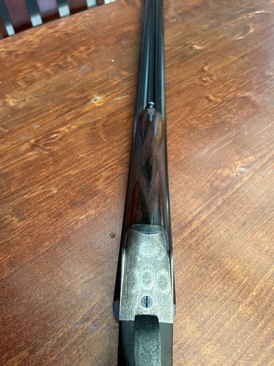Beautiful 14 Bore Purdey Sidelock Ejector Shotgun circa 1891 No 3 gun of a trio! - Image 8 of 14