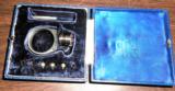 CONFEDERATE DEFENDER MARKED PINFIRE REVOLVER RING PISTOL WITH ORIGINAL BLUE CASE. - 4 of 4