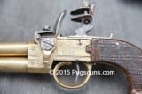 Ketland (Pair) Flintlock Double Barrel Pistols - 4 of 4