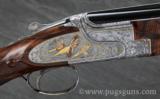 Browning Angelo Bee Custom Sideplate Superposed 2 Barrel Set - 3 of 12