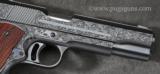 Colt 1911 NM with Ace Slide Engraved in Huey Case - 3 of 6