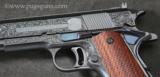 Colt 1911 NM with Ace Slide Engraved in Huey Case - 5 of 6
