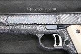 Colt 1911 Gold Cup National Match Fausto Galeazzi Full Coverage Engraving - 13 of 13