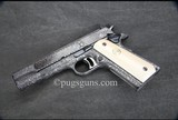 Colt 1911 Gold Cup National Match Fausto Galeazzi Full Coverage Engraving - 4 of 13
