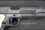 Colt 1911 Gold Cup National Match Fausto Galeazzi Full Coverage Engraving - 12 of 13