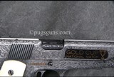 Colt 1911 Gold Cup National Match Fausto Galeazzi Full Coverage Engraving - 9 of 13