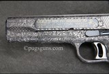Colt 1911 Gold Cup National Match Fausto Galeazzi Full Coverage Engraving - 6 of 13