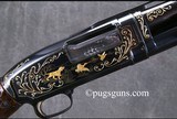Winchester 12 Angelo Bee Engraved - 1 of 13