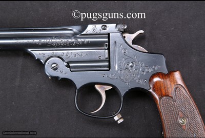 Smith & Wesson 3rd Model (engraved) - Image 4 of 6