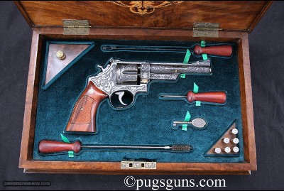 Smith & Wesson 28 Highway Patrolman (R. Strosin Engraved)