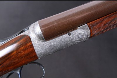 John Dickson & Son Round Body (Nitro Proofed, 2 3/4 inch chamber damascus barrels)