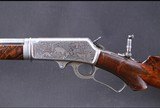 Marlin 1893 Deluxe Takedown (no. 15 Engraved, G pattern checkering ) - 2 of 16