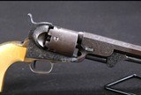 Colt Navy Gustave Young Engraved (Cased) - 6 of 24