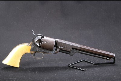 Colt Navy Gustave Young Engraved (Cased)