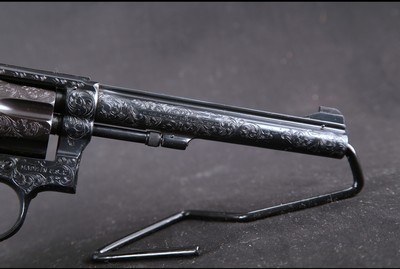 Smith & Wesson K22 Custom Engraved - Image 7 of 8