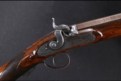 Westley Richards 11 Bore Percussion Shotgun (Labeled Case) - Image 1 of 19