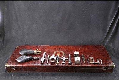 Durs Egg Percussion Shotgun (16 Bore Rifle, 14 Bore Smooth) (Labeled case with accesories) - Image 21 of 24