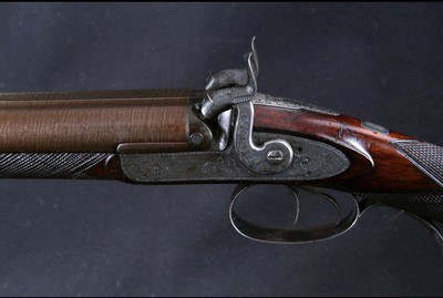 Durs Egg Percussion Shotgun (16 Bore Rifle, 14 Bore Smooth) (Labeled case with accesories) - Image 2 of 24