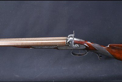 Durs Egg Percussion Shotgun (16 Bore Rifle, 14 Bore Smooth) (Labeled case with accesories) - Image 4 of 24