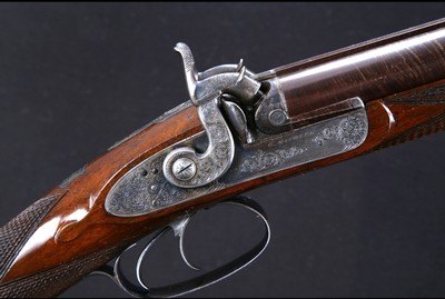 C. Maybury Percussion 14 Bore (Case & Accessories) - Image 1 of 22