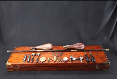 C. Maybury Percussion 14 Bore (Case & Accessories) - Image 16 of 22