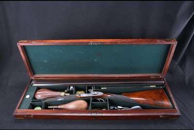 C. Maybury Percussion 14 Bore (Case & Accessories) - Image 14 of 22