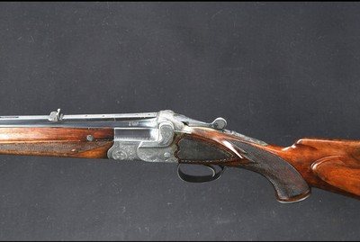 Christoph Funk Bergstutzen Double Rifle (30-30 over 25-20) - Image 10 of 20