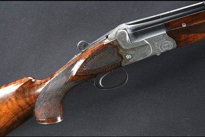 Christoph Funk Bergstutzen Double Rifle (30-30 over 25-20) - Image 3 of 20