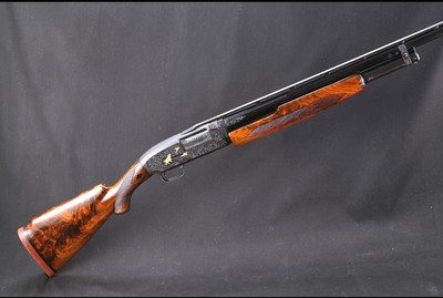 Winchester Model 12 Trap Engraved - Image 10 of 14