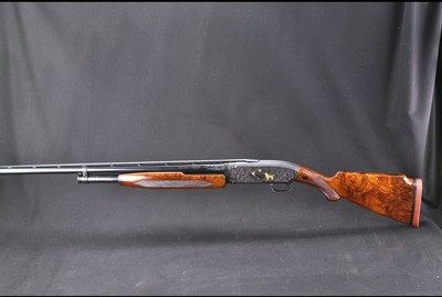 Winchester Model 12 Trap Engraved - Image 9 of 14