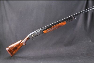 Winchester Model 12 Trap Engraved - Image 8 of 14