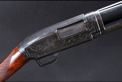 Winchester Model 12 Engraved