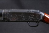 Winchester Model 12 Engraved - Image 2 of 11