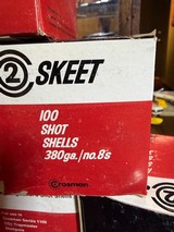 Crosman Skeet Shot shells Qty 100 380 ga. No. 8's For the Crosman 1100 Trapmaster - Image 2 of 3
