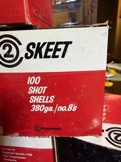 Crosman Skeet Shot shells Qty 100 380 ga. No. 8's For the Crosman 1100 Trapmaster - Image 2 of 3