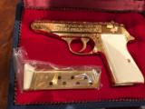  Walther PP, German, Factory Gold Engraved, No Import Marks, Very Rare! - 1 of 4