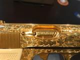 Walther PPK/S, German, Factory Engraved, Gold, .380, mint, rare! - 5 of 6