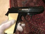  Walther PPK/S, German, Factory Engraved, Blue, .380, mint, rare! - 2 of 4