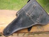 1942 OTTO OBERSTEIN LANSBERG
a.W. EAGLE & WaA14
P.08 HARDCASE LEATHER LUGER HOLSTER ,WITH TAKE DOWN TOOL - 8 of 10