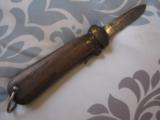 WW2 GERMAN, PAUL WEYERSBERGBREAK DOWN GRAVITY KNIFE ,STILL BLUED ,1941 ,PARATROOPER ,RARE - 1 of 11