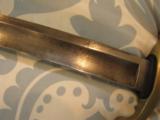 ORNATE CIVIL WAR AMES ARTILLERY SWORD & SCABBARD ,INSPECTOR MARKED, ELABORATE ACID ETCHED BLADE, EARLY COLLECTED - 5 of 14