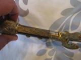 MUSEUM QUALITY RARE MOHR &SPEYER ,BERLIN 1850'S TO1867,DOUBLE ACID ETCHED,GOLD WASHED,HUGH26''HIRSCHFANGER - 9 of 15