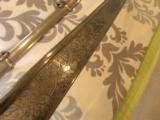 RARE MODEL 1833 DRAGOON STYLE ,W.H.HORSTMANN,CITY TROOPS SWORD, AICD ETCHED, RAY SKIN GRIP - 3 of 15
