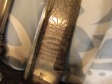 RARE MODEL 1833 DRAGOON STYLE ,W.H.HORSTMANN,CITY TROOPS SWORD, AICD ETCHED, RAY SKIN GRIP - 2 of 15