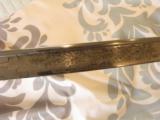 RARE MODEL 1833 DRAGOON STYLE ,W.H.HORSTMANN,CITY TROOPS SWORD, AICD ETCHED, RAY SKIN GRIP - 12 of 15