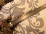 Rare ''SILVER HILT''TOMES, SON & MELVIN. NEW YORK ,FANCY ETCHED ,CIVIL WAR ,FOOT OFFICERS SWORD - 4 of 11