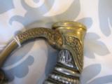 SILVER HILT, HAND ENGRAVED SCABBARD MOUNTS EMERSON & SILVER 1852 MODEL NAVY OFFICERS SWORD - 14 of 15