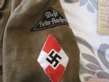 Super Rare Girls Hitler Youth Jacket, Named inside - 2 of 15